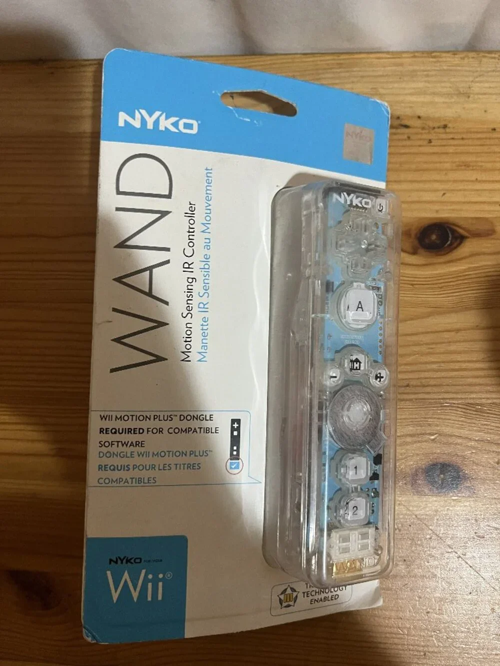 NWOT Nyko Wand Motion Sensing Controller for Nintendo Wii Brand New $40